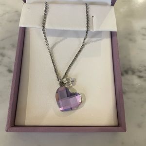 Genuine Swarovski Heart crystal pendant